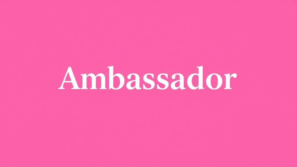 Ambassador